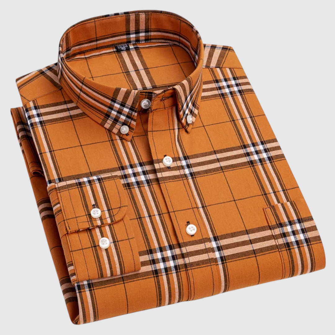 Ronald - Klasická kostkovaná košile