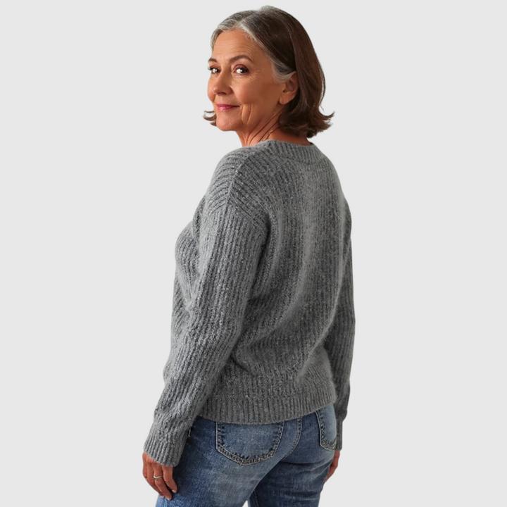 Ellie - Vintage islandský vlněný svetr