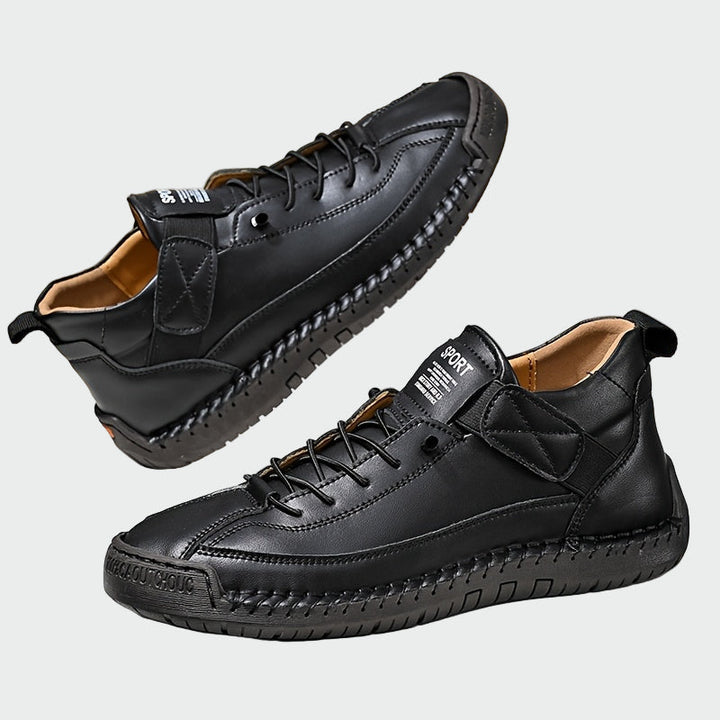 Ortopedické kožené kotníkové boty