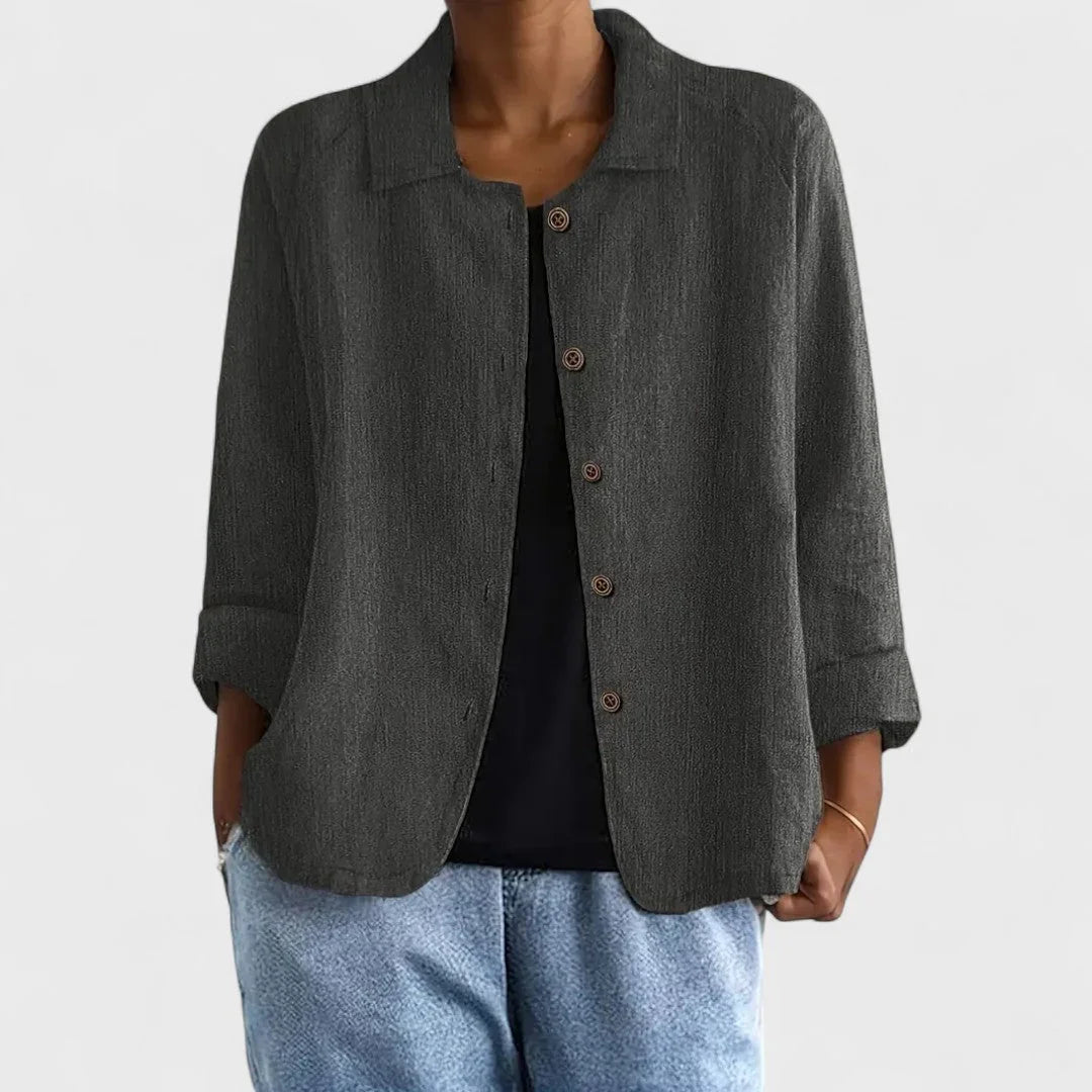 Sofia - Kabát ve stylu klasické košile