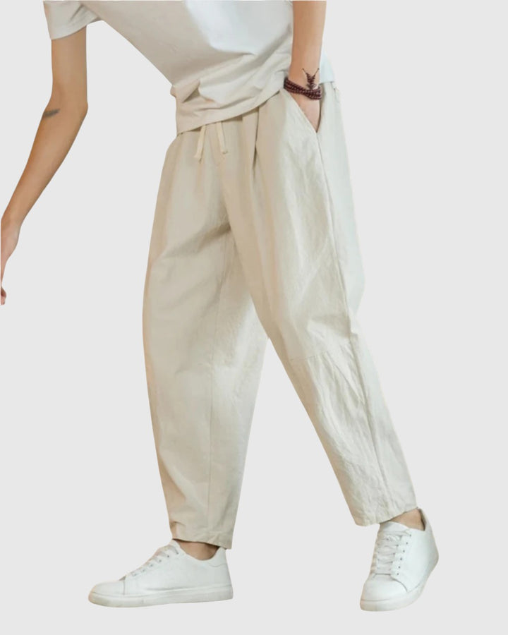 Libuše- Kalhoty z bavlny Roma