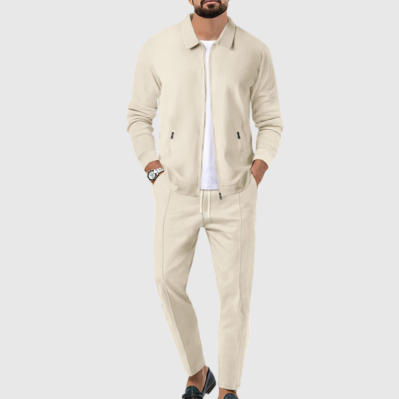 Leonardo - Pánský volnočasový komplet s zipem