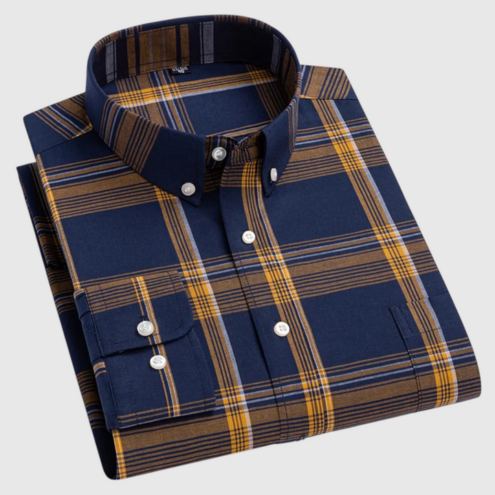 Ronald - Klasická kostkovaná košile