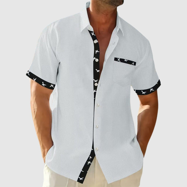 Libuše – Pohodlná košile s krátkým rukávem