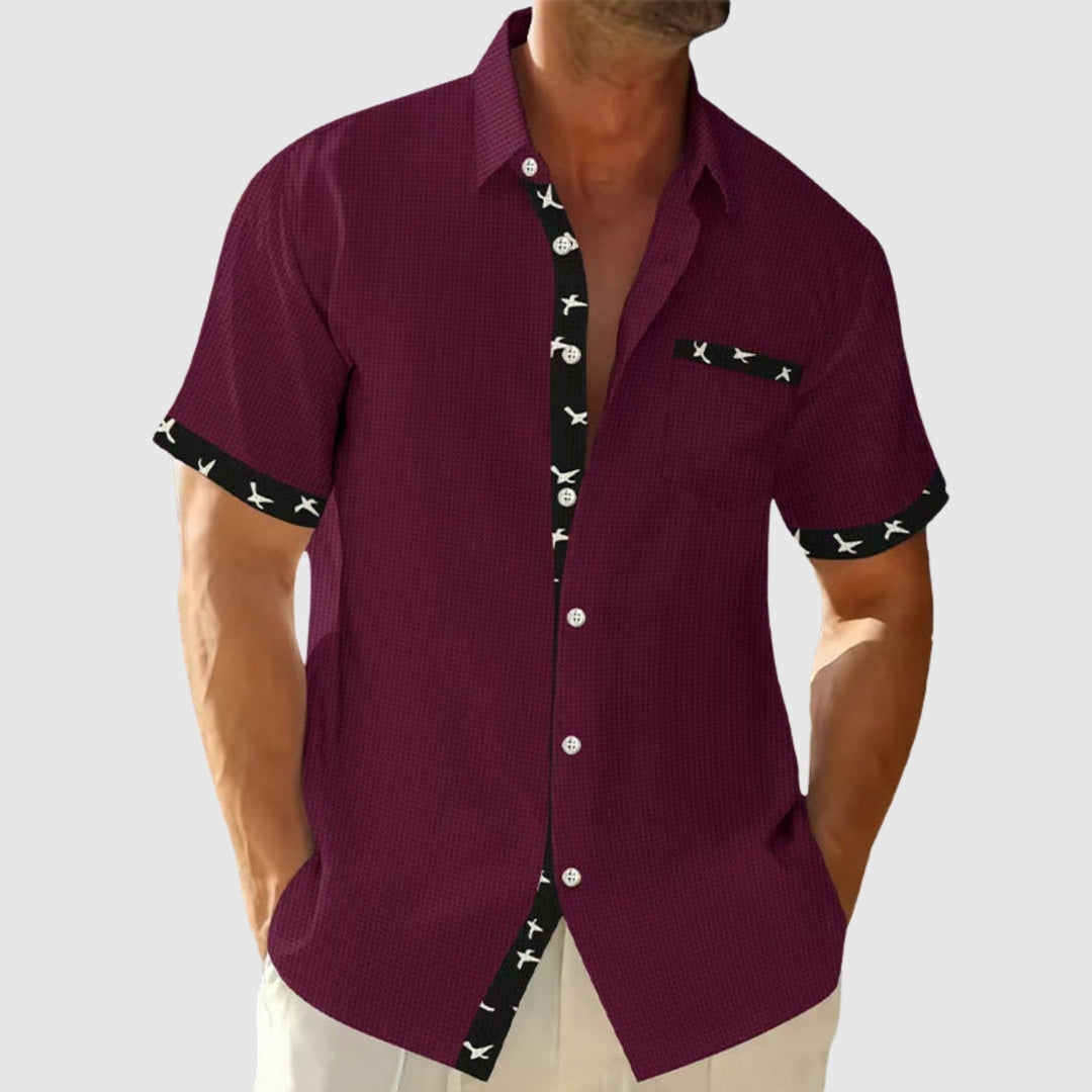 Libuše – Pohodlná košile s krátkým rukávem