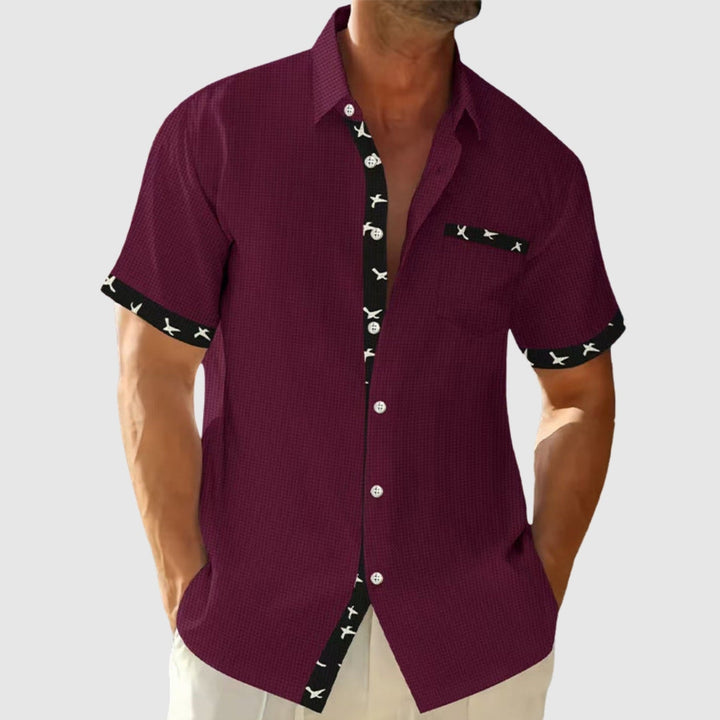 Libuše – Pohodlná košile s krátkým rukávem