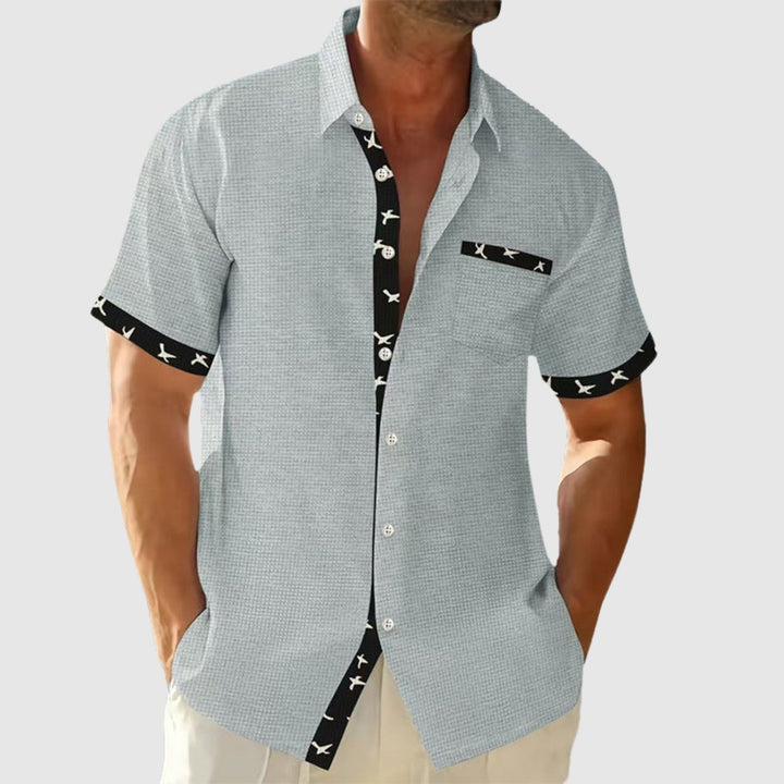 Libuše – Pohodlná košile s krátkým rukávem