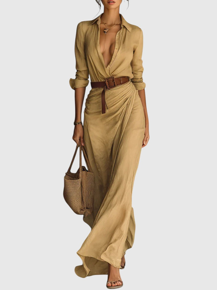 Klara – Šaty s elegantním výstřihem