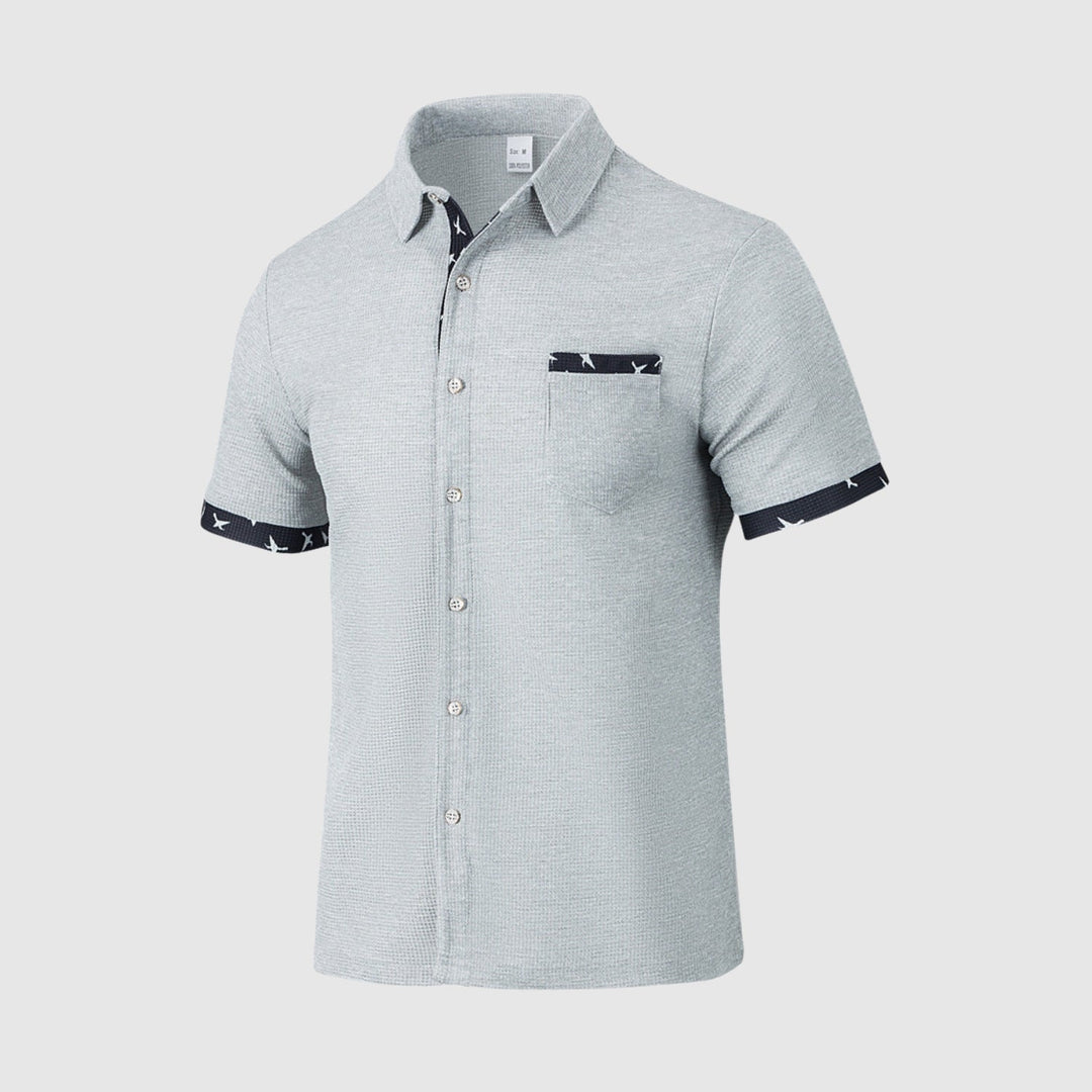 Libuše – Pohodlná košile s krátkým rukávem