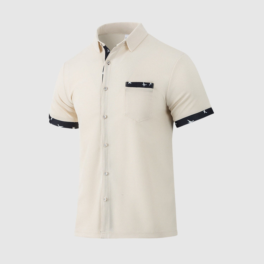 Libuše – Pohodlná košile s krátkým rukávem