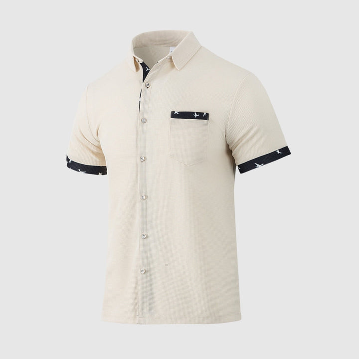 Libuše – Pohodlná košile s krátkým rukávem