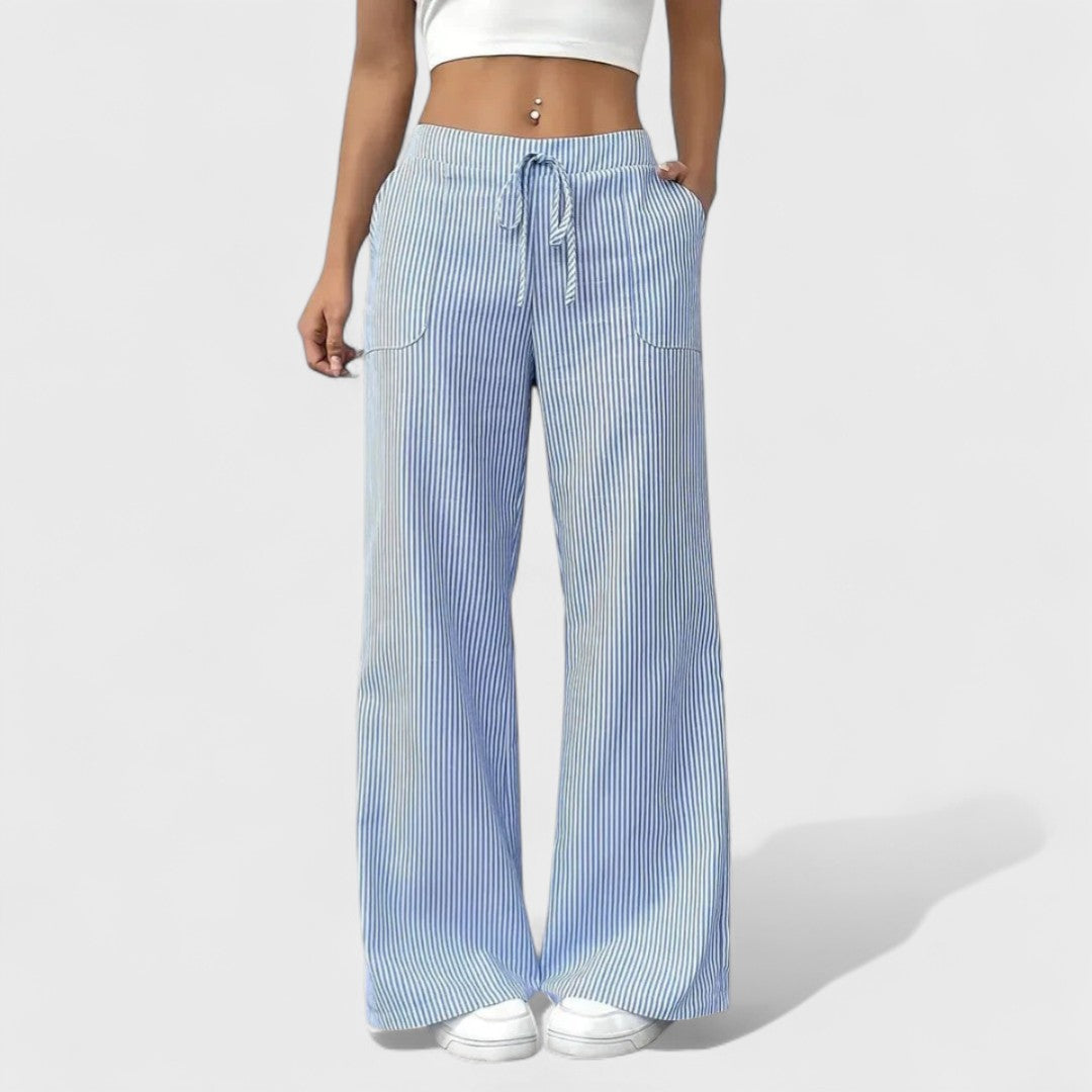 Helena - Široké a pohodlné kalhoty