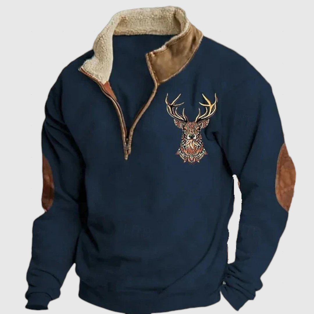 Jane - Pohodlný Svetr na Zip