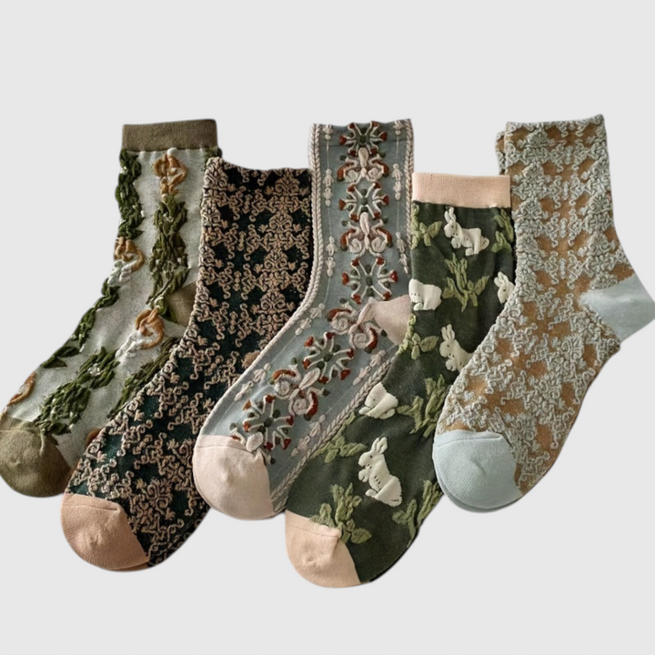 Nina - Vintage Ponožky