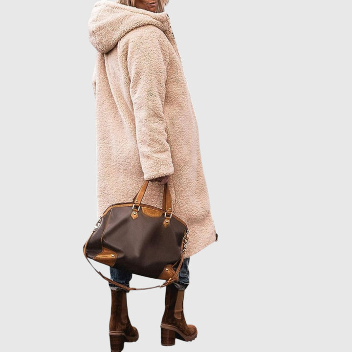 Laluna - Elegantní Oboustranný Kabát pro Ženy