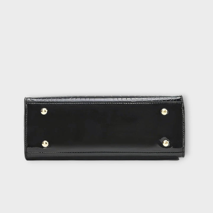 Lesklá Ručně Vyrobená Taška Croco