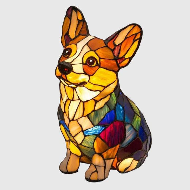 Svítící Corgi Světlo
