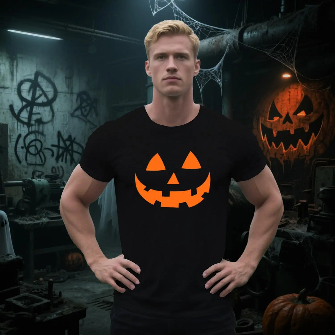 MAIHUN Halloween Dětské tričko pro muže Hocus Pocus Trička s dýňovým obličejem Vtipné tričko 3D tištěné pánské tričko