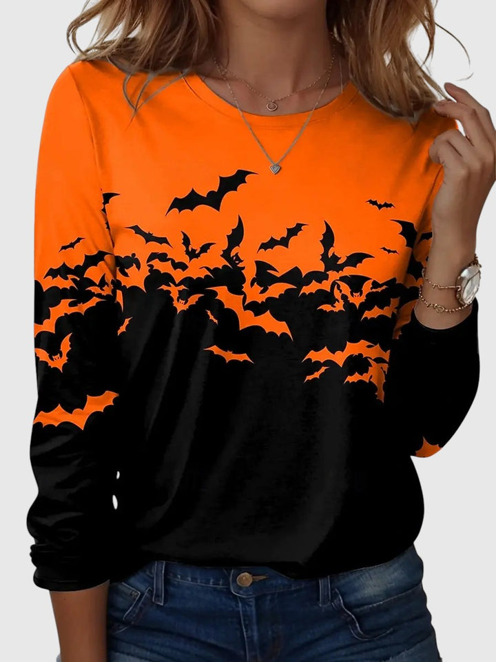 Libuše-Stínový let Ombre s dlouhým rukávem