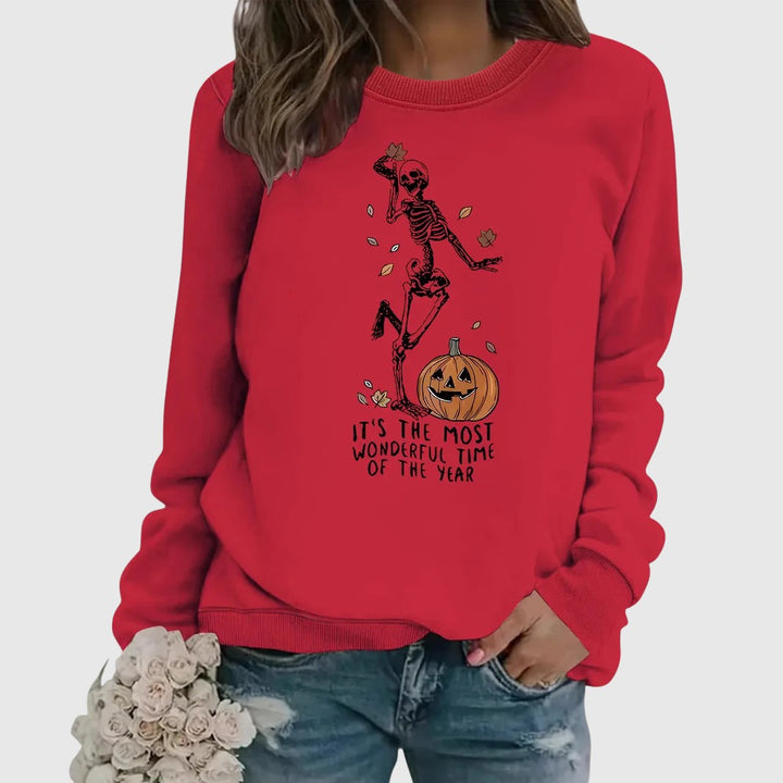 Libuše-Skeleton Waltz Harvest Mikina