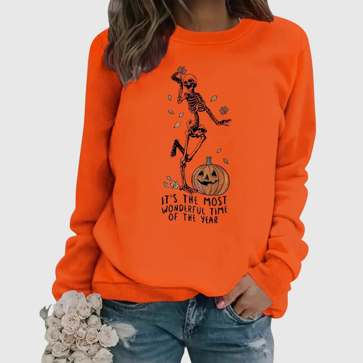 Libuše-Skeleton Waltz Harvest Mikina