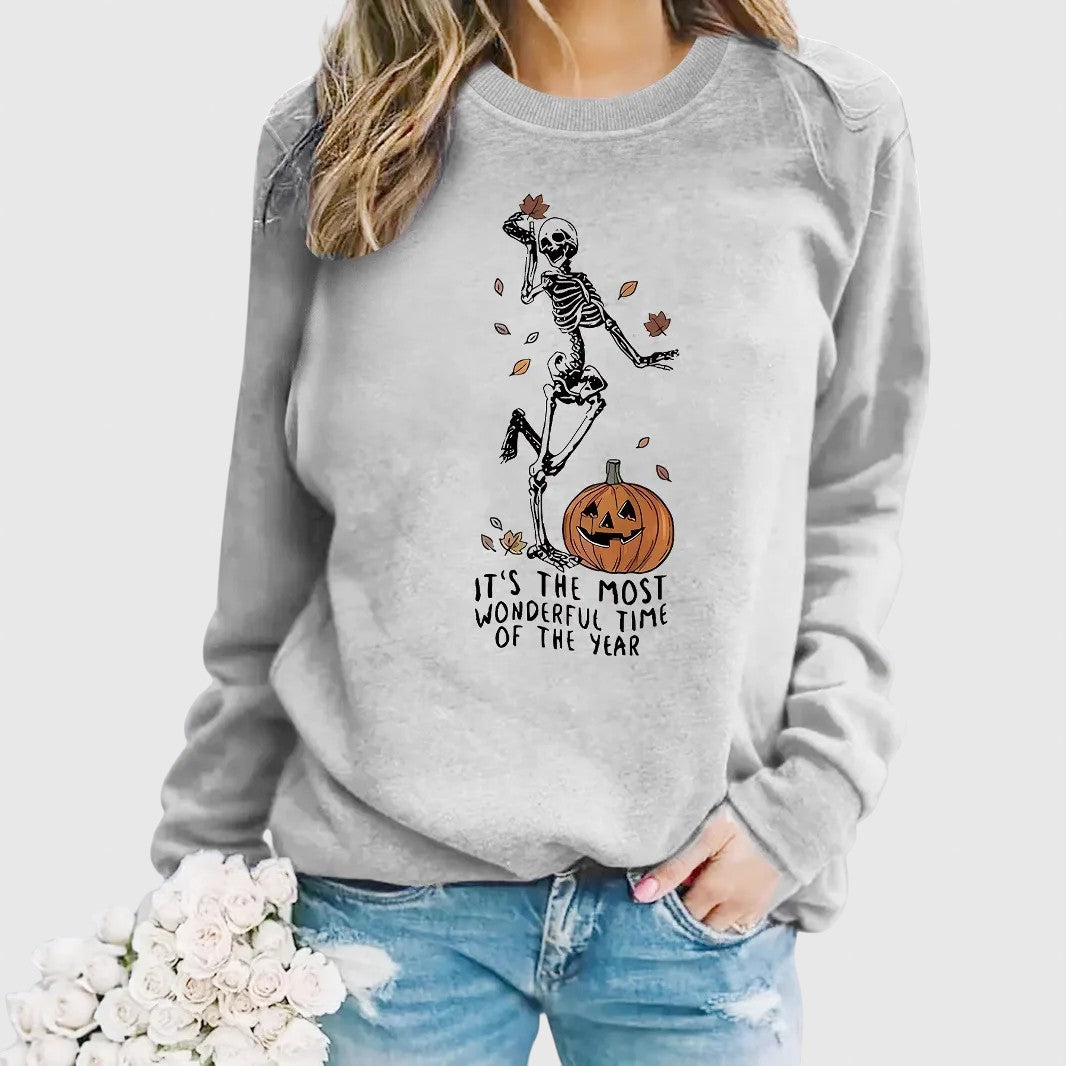 Libuše-Skeleton Waltz Harvest Mikina