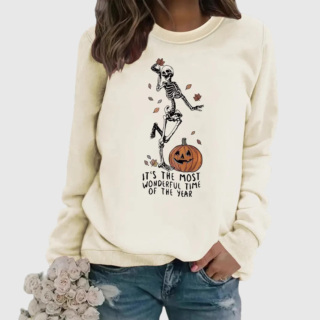 Libuše-Skeleton Waltz Harvest Mikina