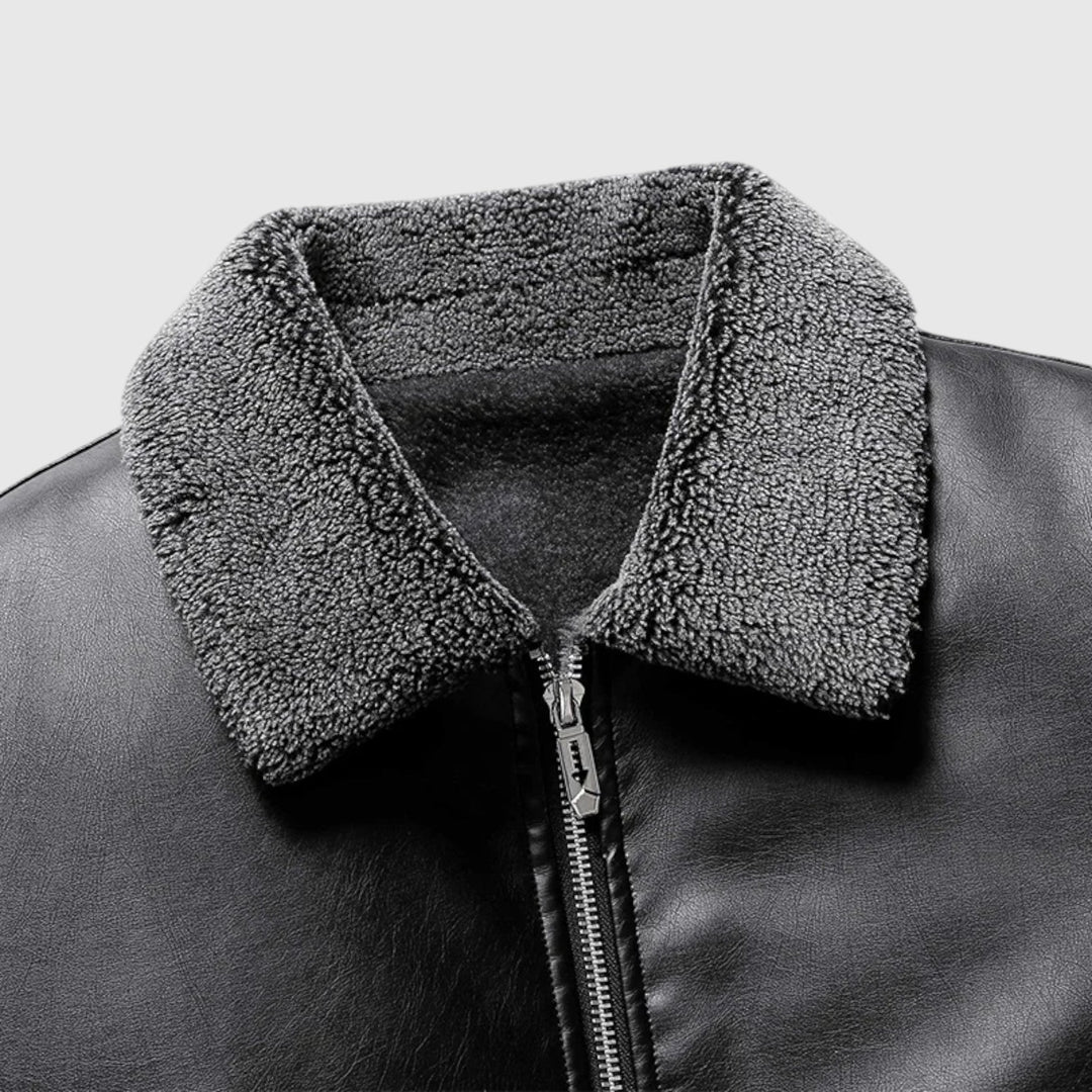 Pánská kožená bunda