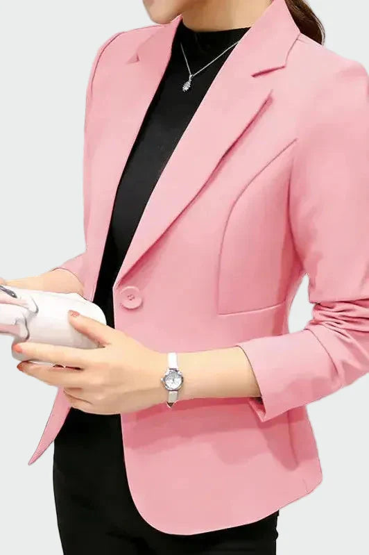 LIBUŠE-Elegantní kabát černý