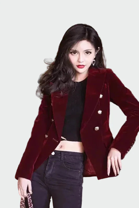 LIBUŠE-Elegantní kabát černý