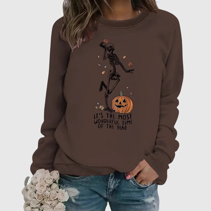 Libuše-Skeleton Waltz Harvest Mikina