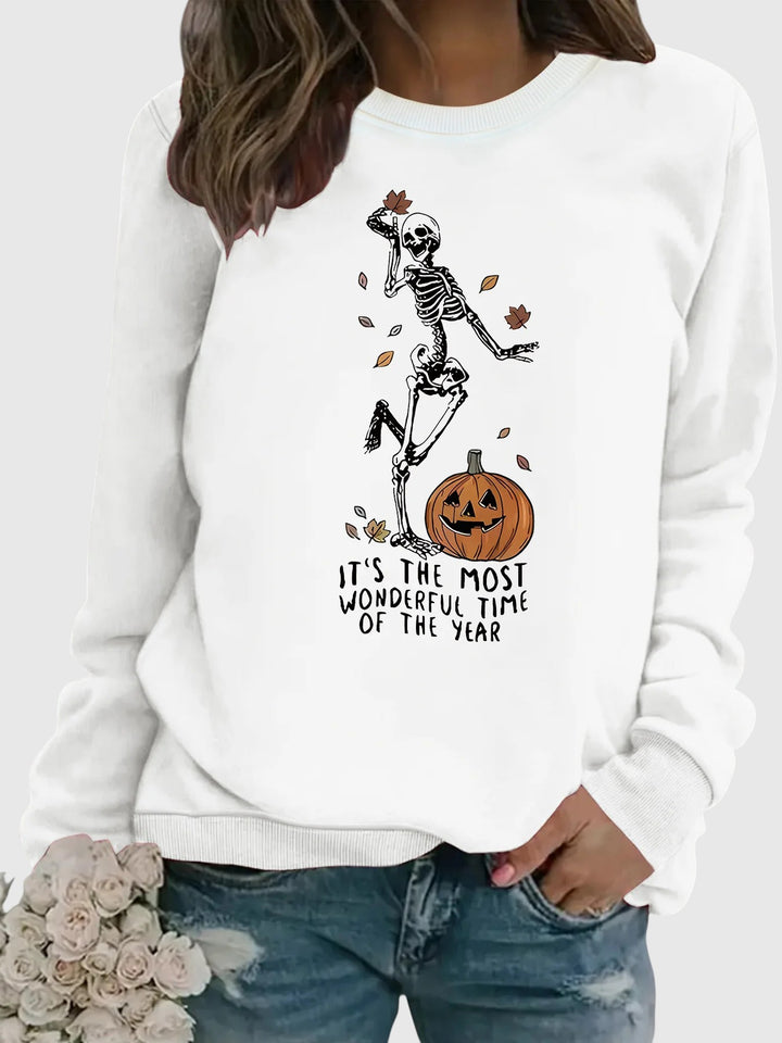 Libuše-Skeleton Waltz Harvest Mikina