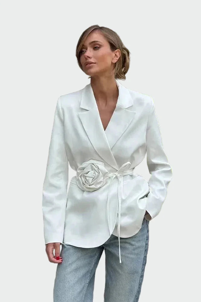 LIBUŠE-Elegantní kabát v černé barvě