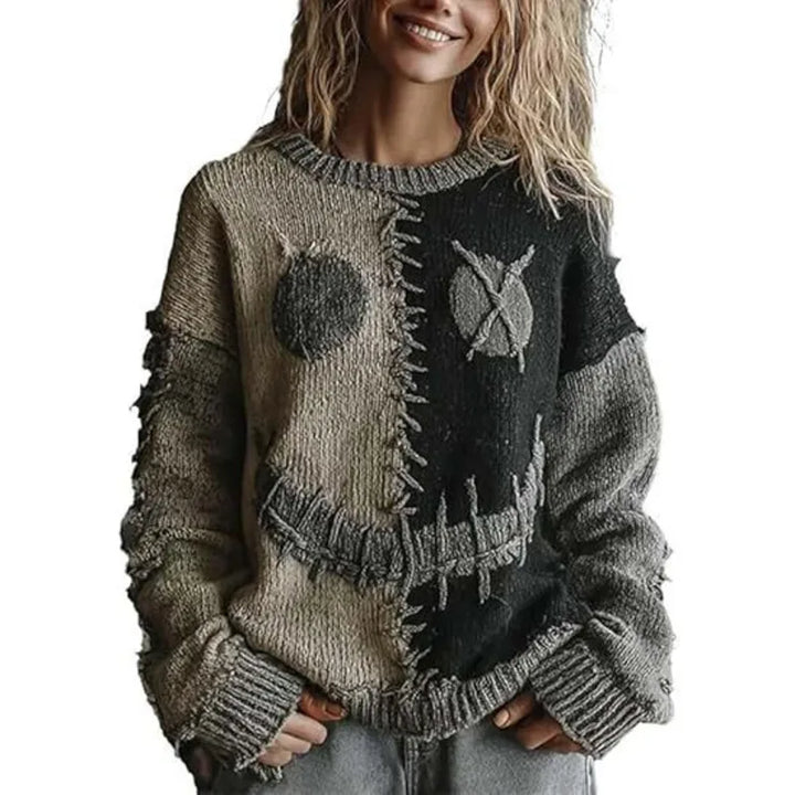 Libuše- Strašidelný halloweenový svetr