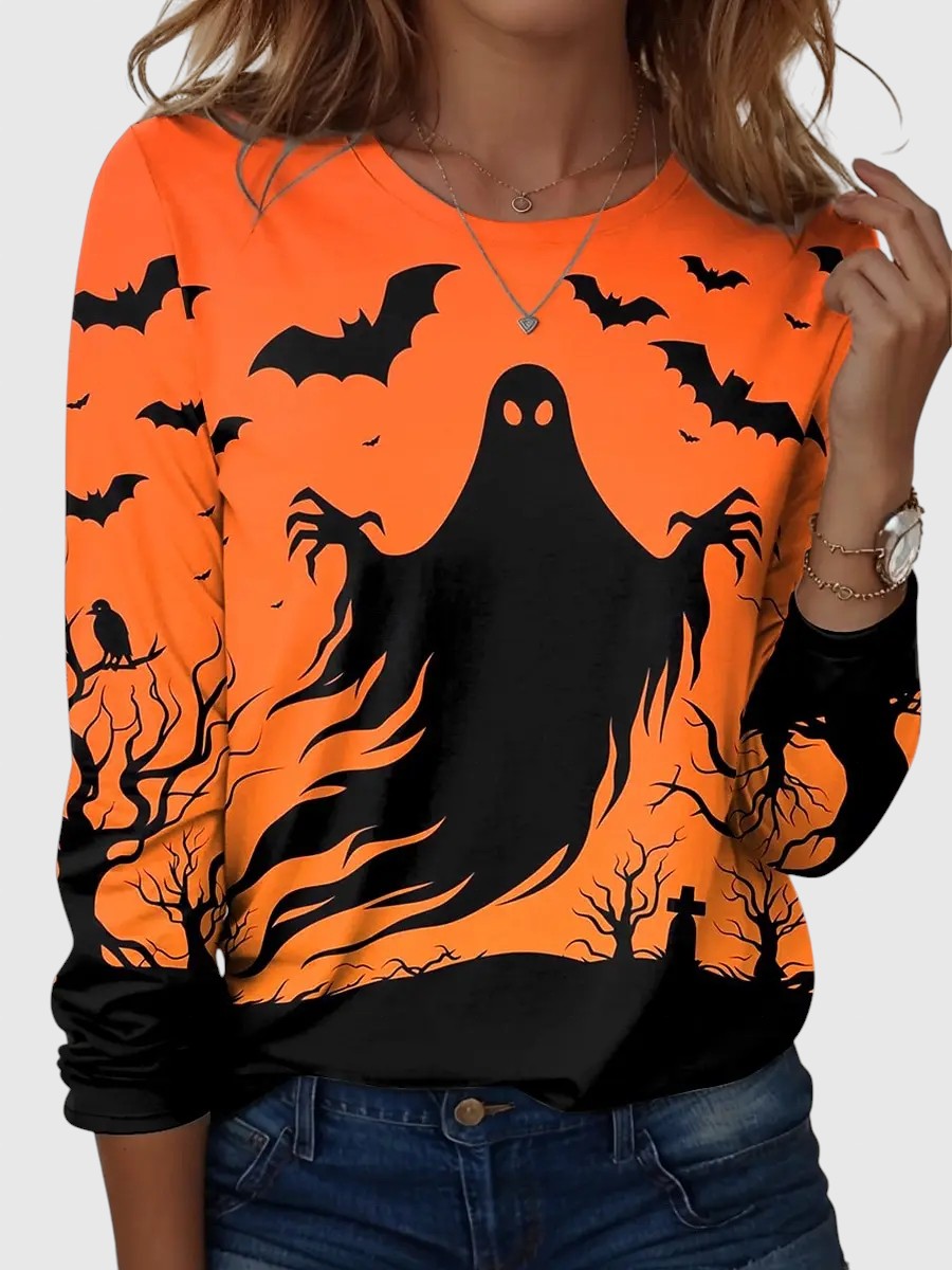 Libuše-Stínový let Ombre s dlouhým rukávem