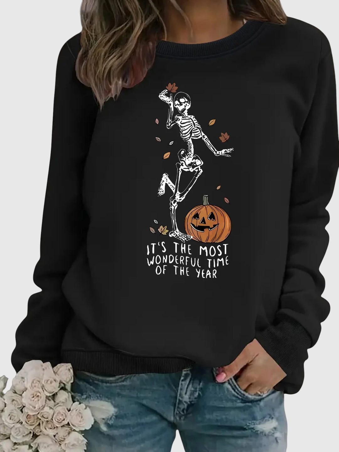 Libuše-Skeleton Waltz Harvest Mikina