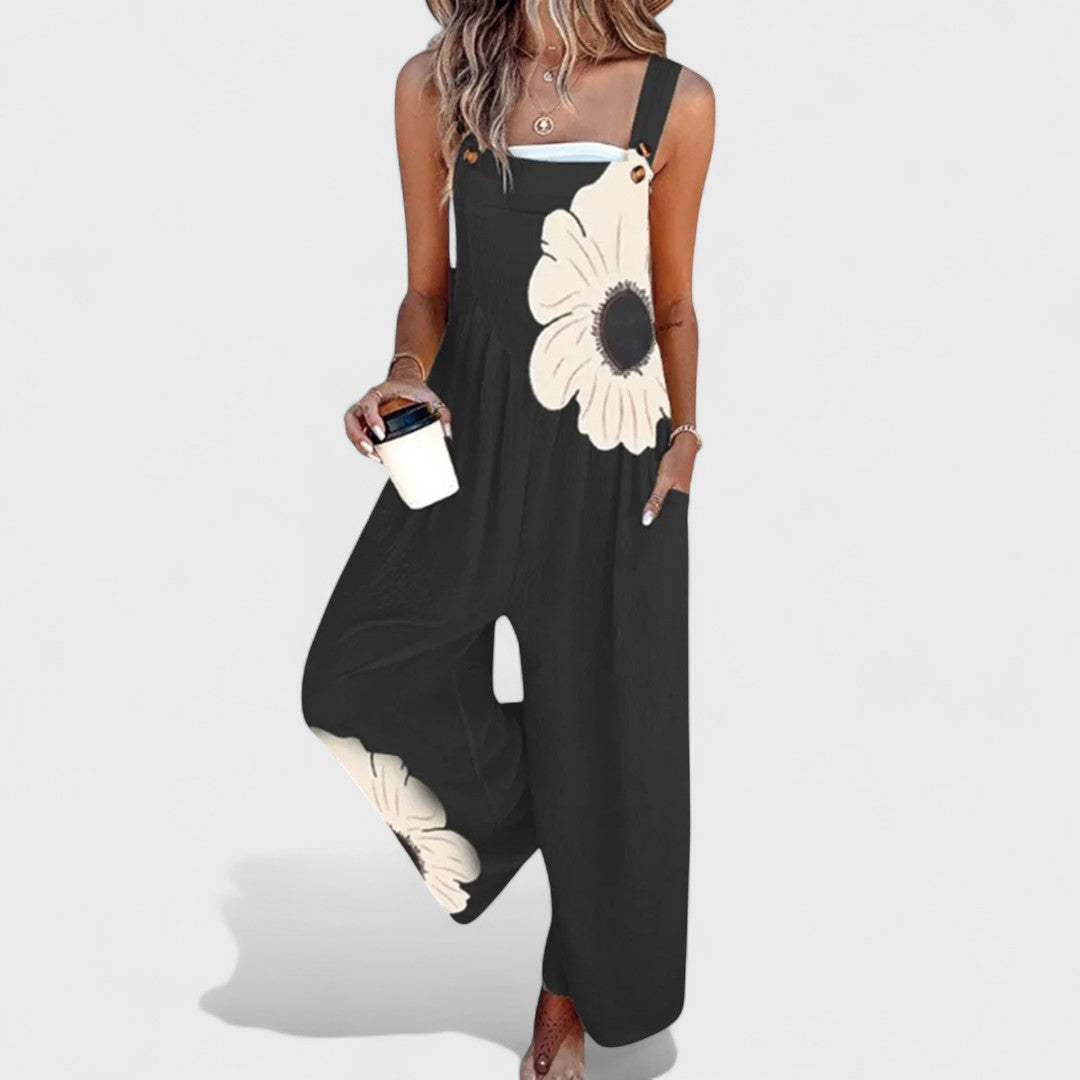 Agáta - Letní Overal s Květinovým Vzorem