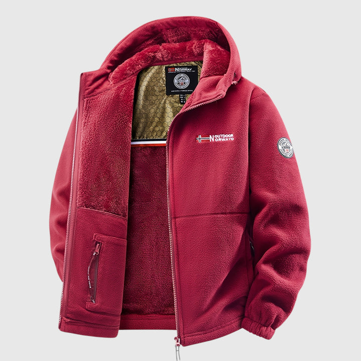 Nathaniel - Zimní bunda z thermofleece