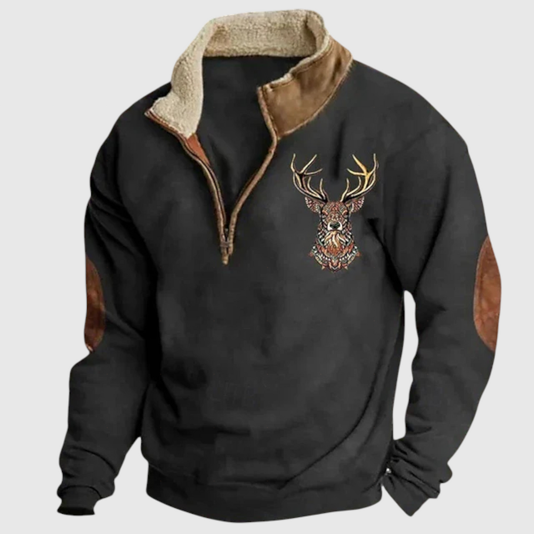 Jane - Pohodlný Svetr na Zip