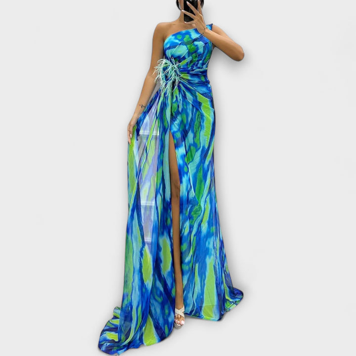 Noemi - Vibrantní Maxi-Kabát