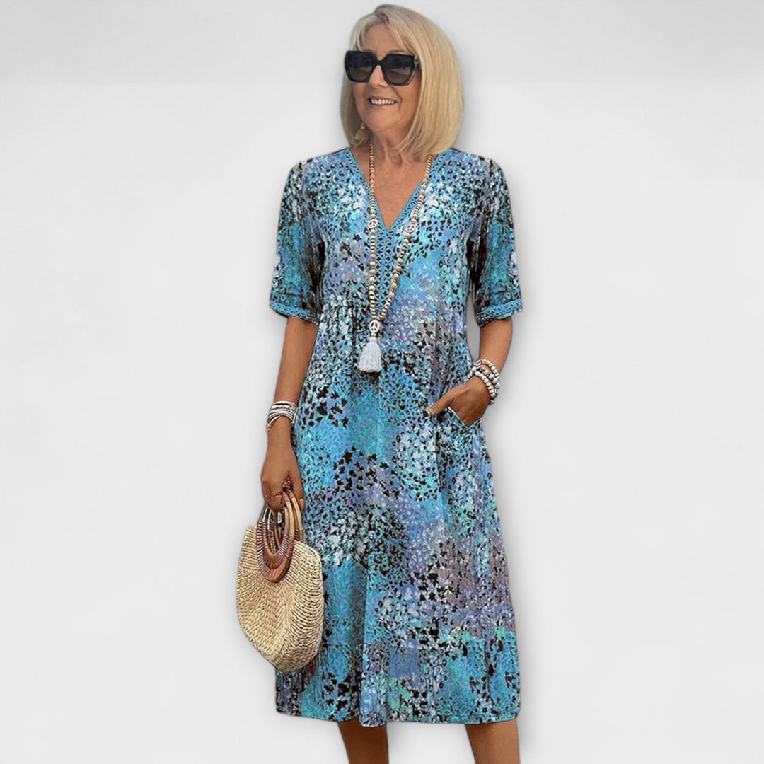 Jasmine - Živé květinové šaty