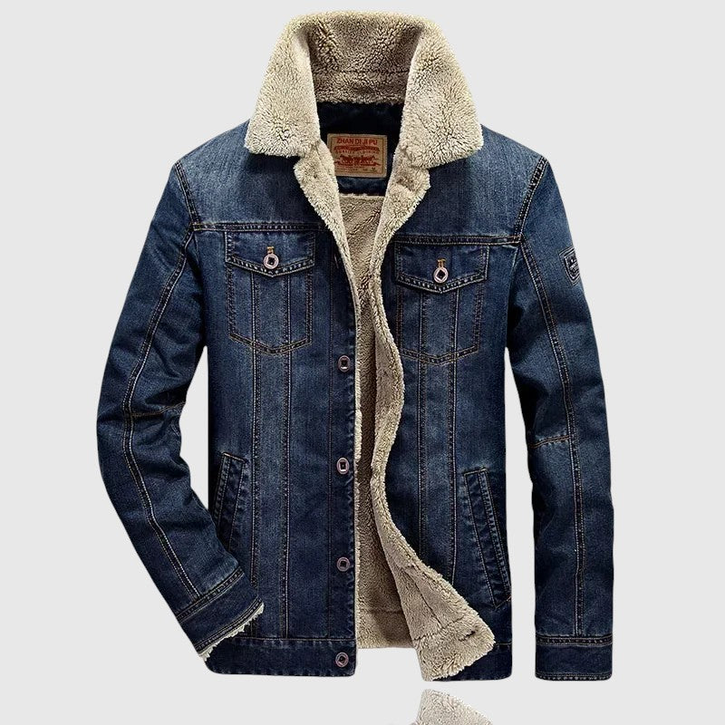 Bohumil - Džínová bunda s vnitřní podšívkou