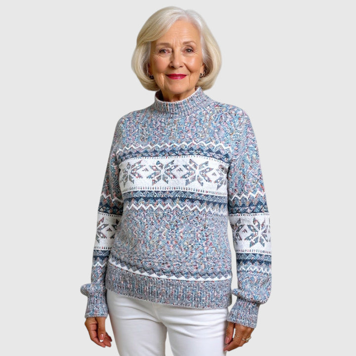 Melanie - Vintage islandský vlněný svetr