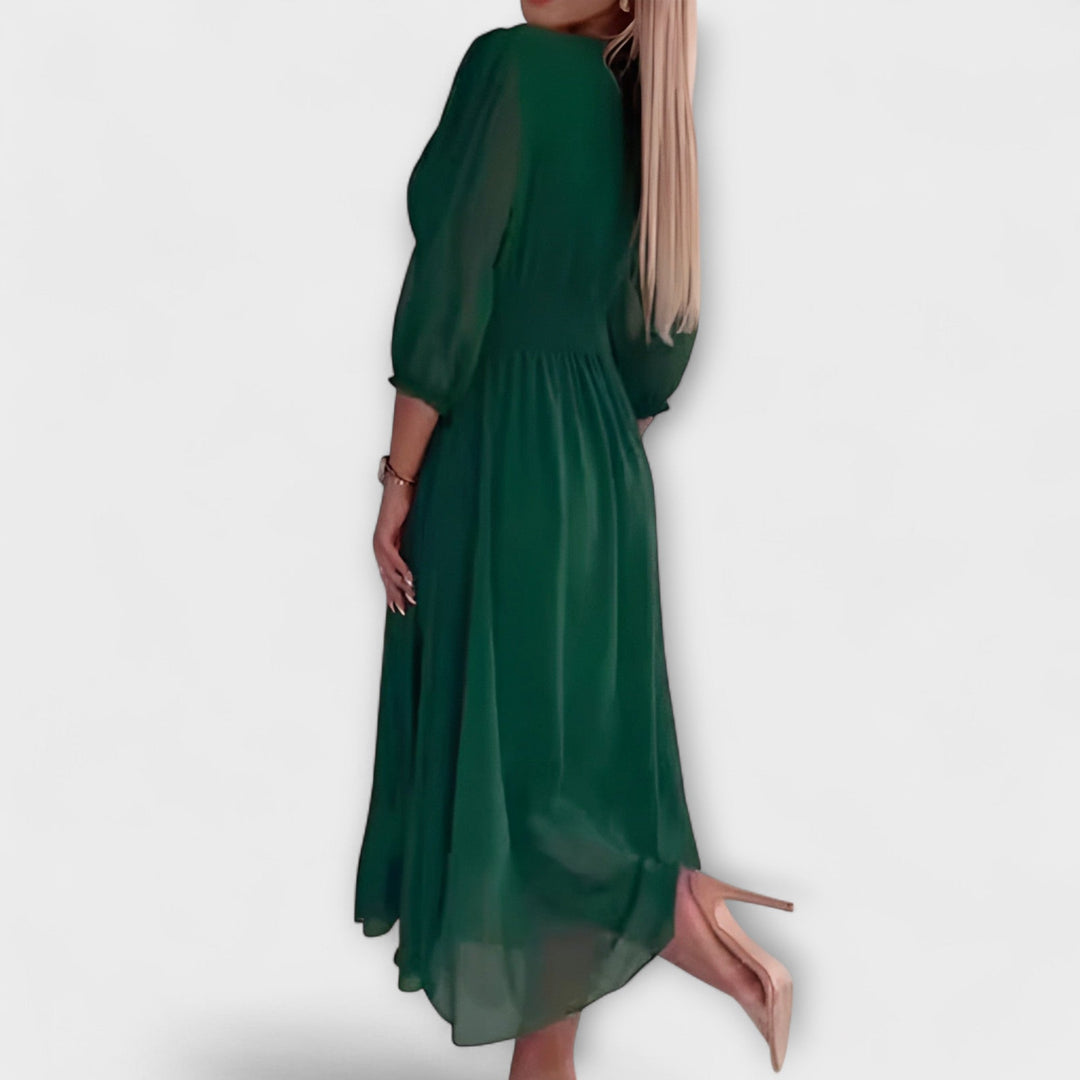 Nia - Stylové zavinovací šaty