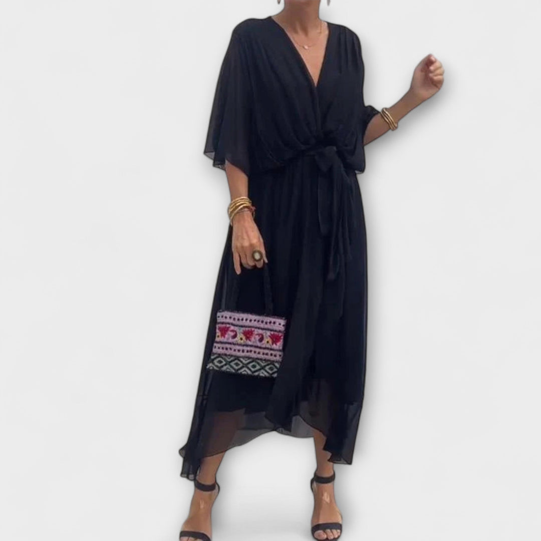 Pavla - Svěží Šaty s Výstřihem do V