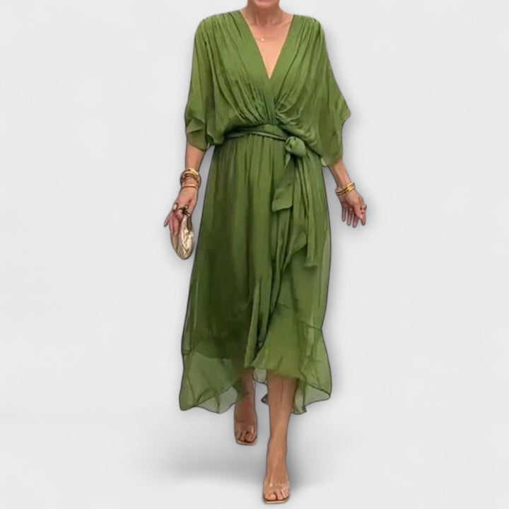 Pavla - Svěží Šaty s Výstřihem do V