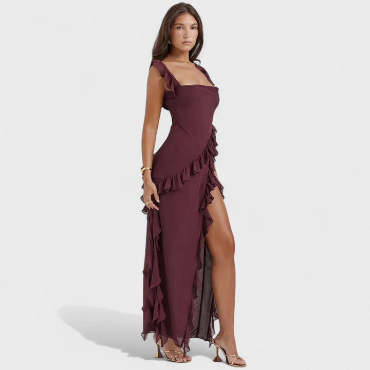 Lara - Elegantní Maxi Šaty