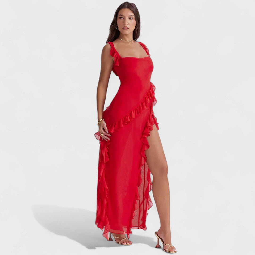 Lara - Elegantní Maxi Šaty